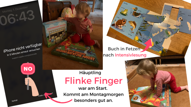 Tagebuch Marion Glück - 2. Lebensjahr