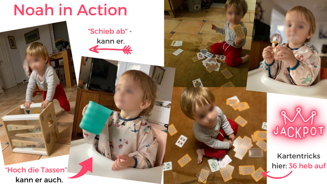 Tagebuch Marion Glück - 2. Lebensjahr