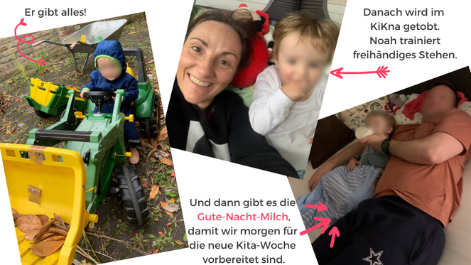 Tagebuch Marion Glück - 2. Lebensjahr