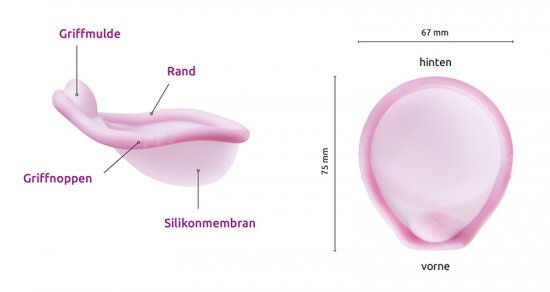 Caya Diaphragma Maße