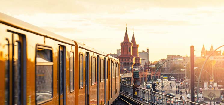 Mobilität in der Stadt mit der Bahn