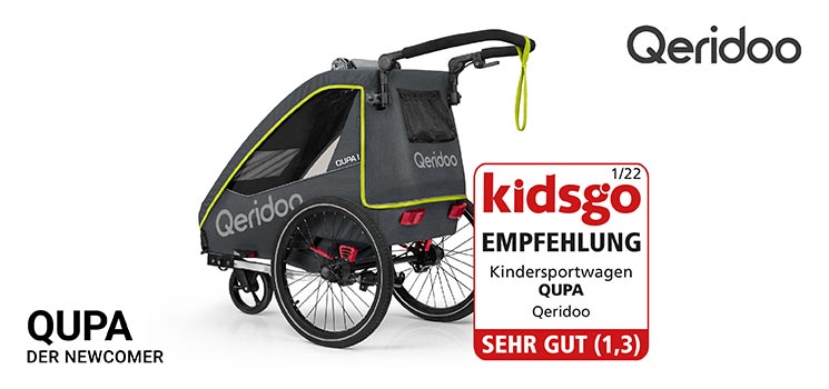 gut - im | kidsgo Qeridoo Kindersportwagen sehr Note: QUPA Test