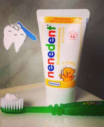 nendent Kinderzahncreme mit Fluorid privat getestet