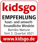 Bambo Nature Windeln Test-Siegel