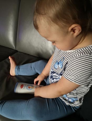 Töpfer kinder Kleielotion mit Baby