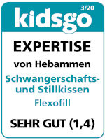 Flexofill Stillkissen Test-Siegel