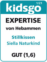 Siella Stillkissen Test-Siegel