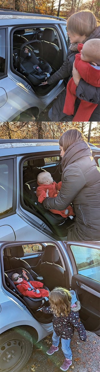 Produkttest Maxi Cosi Foto einer Testfamilie Produkttest Maxi Cosi Foto einer Testfamilie
