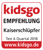 kidsgo Test Siegel Kaiserschlüpfer