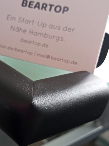 Beartop Kantenschutz an der Tischkante