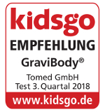 kidsgo Produkttest Testsiegel tomed Gravibody