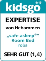 kidsgo Expertentest roba Room Bed safe asleep