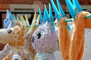 Kuscheltiere waschen