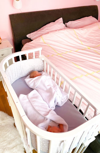 Baby im babybay Beistellbettchen Boxspring Baby im babybay Beistellbettchen Boxspring