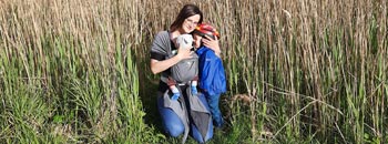 manduca Twist Babytrage im Kornfeld manduca Twist Babytrage im Kornfeld