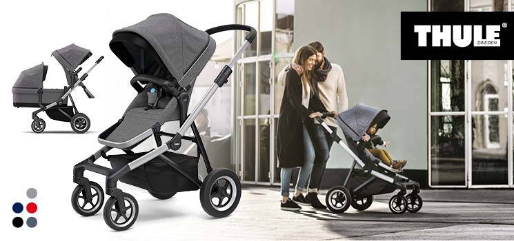 thule sleek kinderwagen test