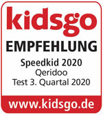 Qeridoo Speedkid 2020 Test Siegel Qeridoo Speedkid 2020 Test Siegel
