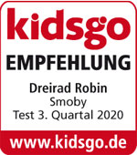 Smoby Dreirad Robin Test Siegel Smoby Dreirad Robin Test Siegel