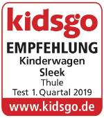 kidsgo Test Siegel Thule Sleek Kinderwagen kidsgo Test Siegel Thule Sleek Kinderwagen
