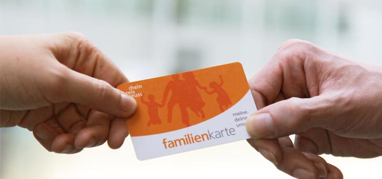 Familienkarte des Rhein-Kreis Neuss