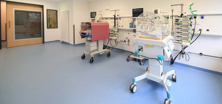 Umbau im Perinatalzentrum