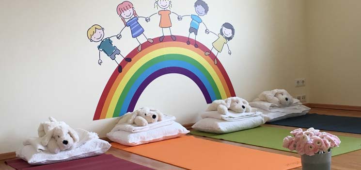Regenbogen-Yoga: ganzheitliches Konzept
