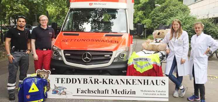 Sprechstunde für kranke Kuscheltiere