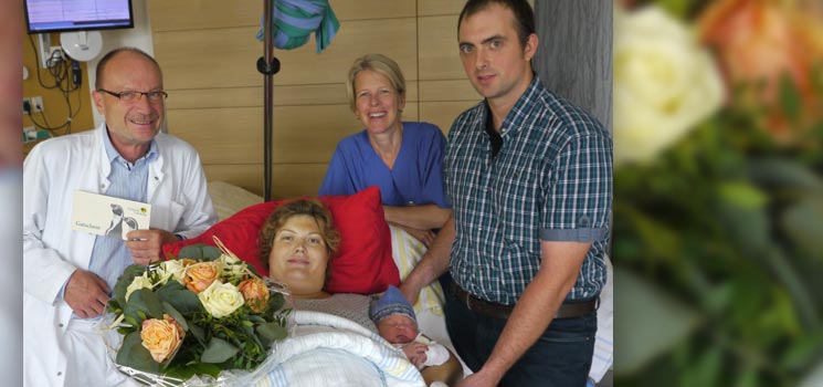 Jubiläumsbaby mit Berufswunsch