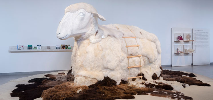 Familienausstellung 100 Prozent Wolle