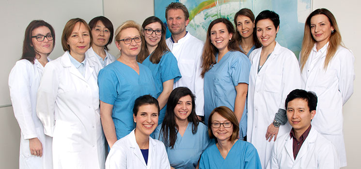 Das Team des Kreißsaals stellt sich vor