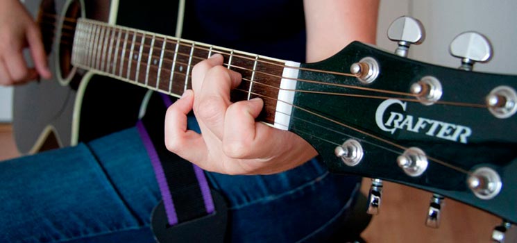 Gitarrenunterricht für Mama oder Papa