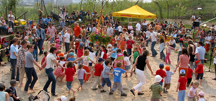 Frühlingsfest im Kinderwald
