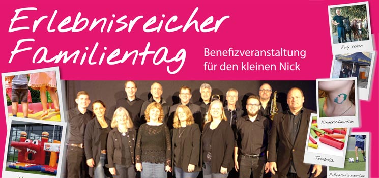 Benefizveranstaltung für Nick