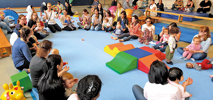 Willkommensfest des Familiennetzwerks