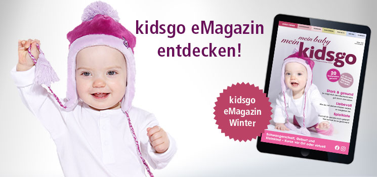 Kidsgo Zum Erleben, Stöbern, Unterhalten: kidsgo eMagazin