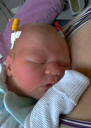 kleiner Mann mit Antenne