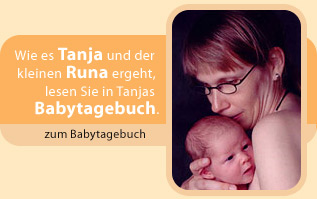 Zum Babytagebuch von Tanja