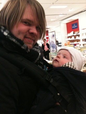 Julian mit Max