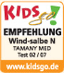 kidsgo Test-Siegel Tamany Windsalbe kidsgo Test-Siegel Tamany Windsalbe